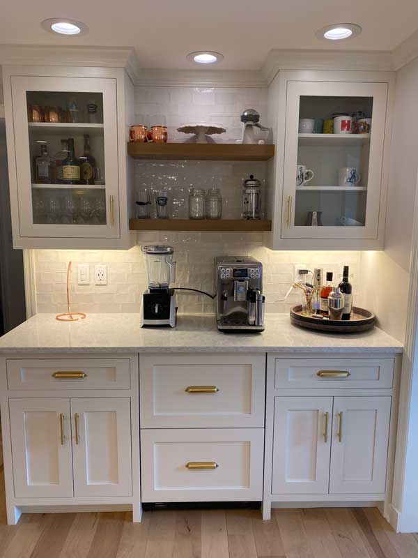 white kitchen cabinetry