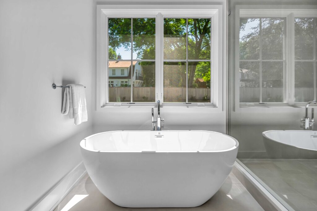 freestanding tub and filler